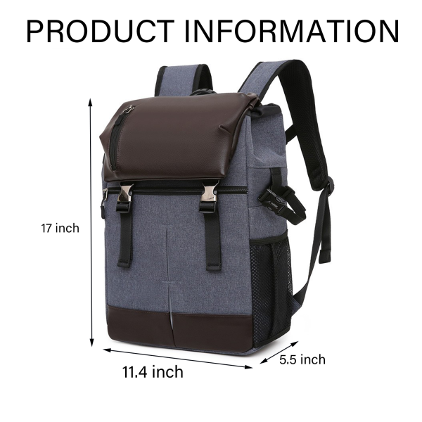 Waterproof Large Capacity Camera Bag for Women Men