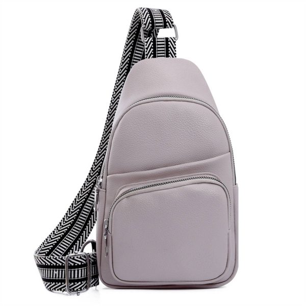 PU leather crossbody sling bag