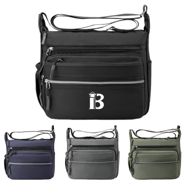 Men's Outdoor Nylon Travel Leisure Shoulder Crossbody Bag