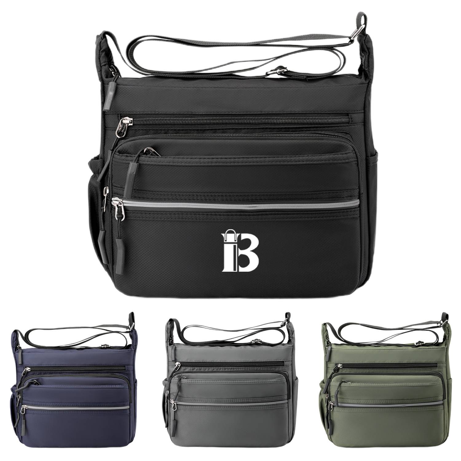 Men's Outdoor Nylon Travel Leisure Shoulder Crossbody Bag