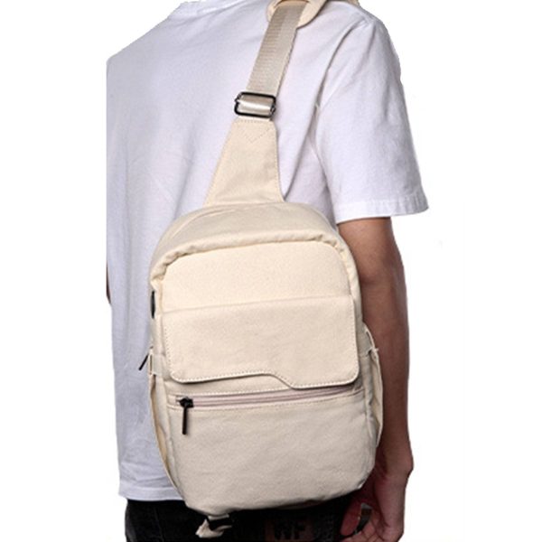 Waterproof canvas camera chest bag