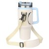 Neoprene 40oz Tumbler Water Bottle Carrier Bag Holder