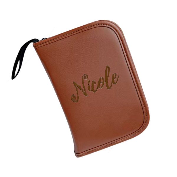 PU Leather Golf Accessory Case Handbag