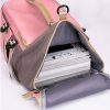Sports Duffle Backpack with Shoe Compartment for Women
