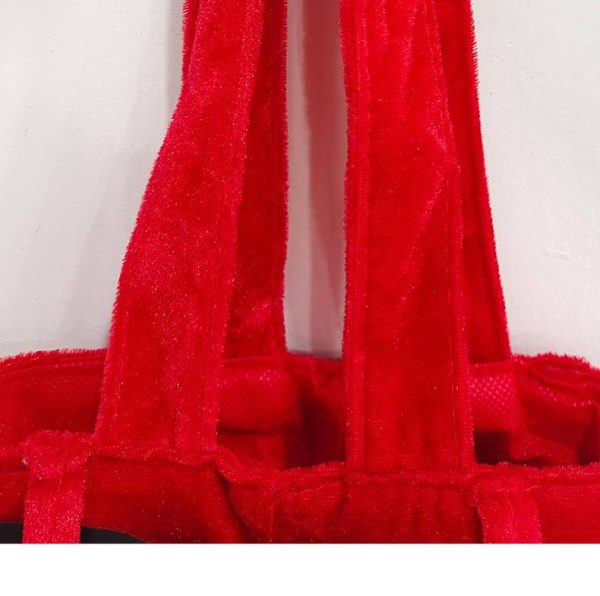 Velvet Christmas Handbag