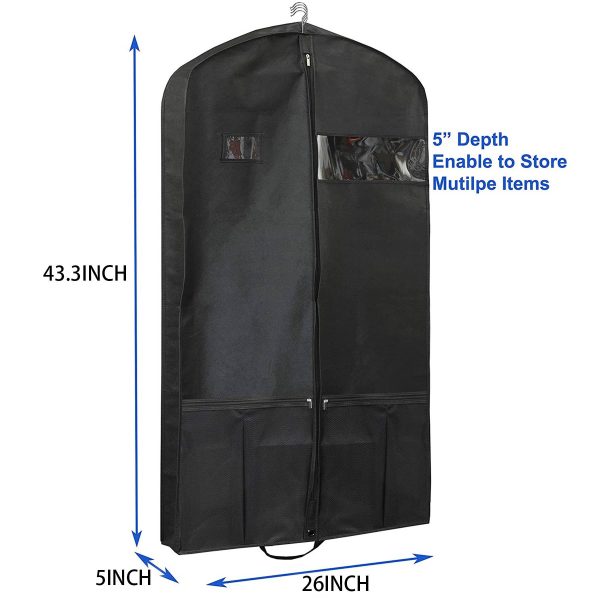 Non-woven Heavy Duty Garment Bag by Simple Houseware