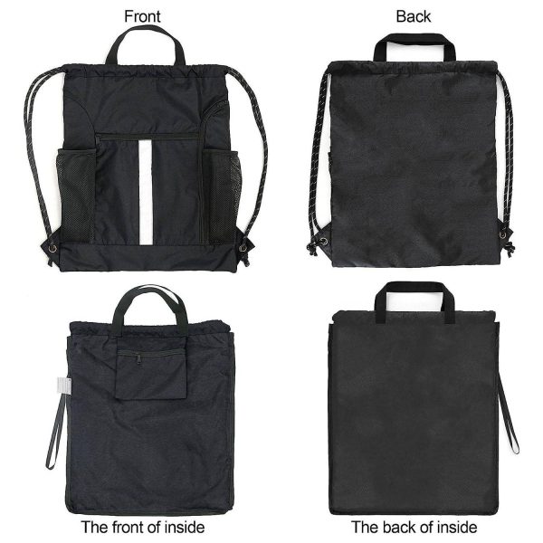 Drawstring Backpack Sports Gym Bag
