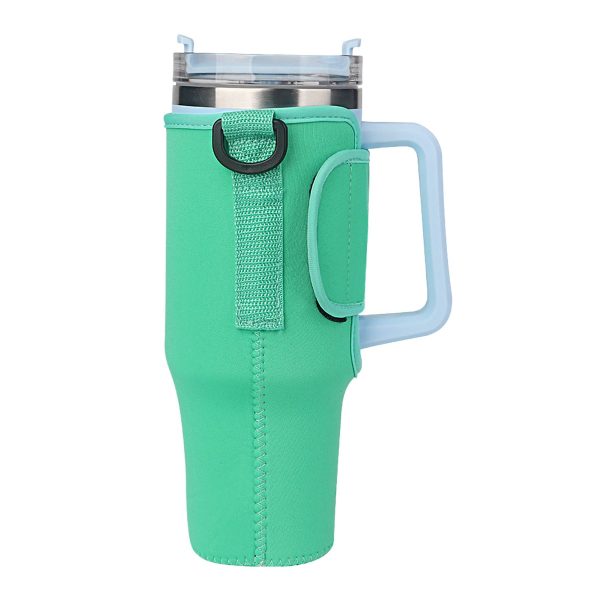 Neoprene 40oz Tumbler Water Bottle Carrier Bag Holder