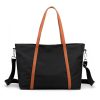 Leather Nylon Shoulder Crossbody Bag