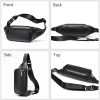 Genuine Leather Fanny Waist Bag Crossbody for Women