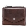 Genuine Leather RFID Anti-thief Zippered Wallet