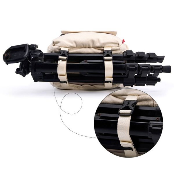 Waterproof canvas camera chest bag