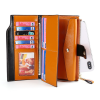 Genuine Leather Wallet RFID Blocking Multi Card Holder