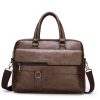 PU Men's Business Crossbody Bag