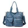 PU Leather Large Capacity Shoulder Tote Bag