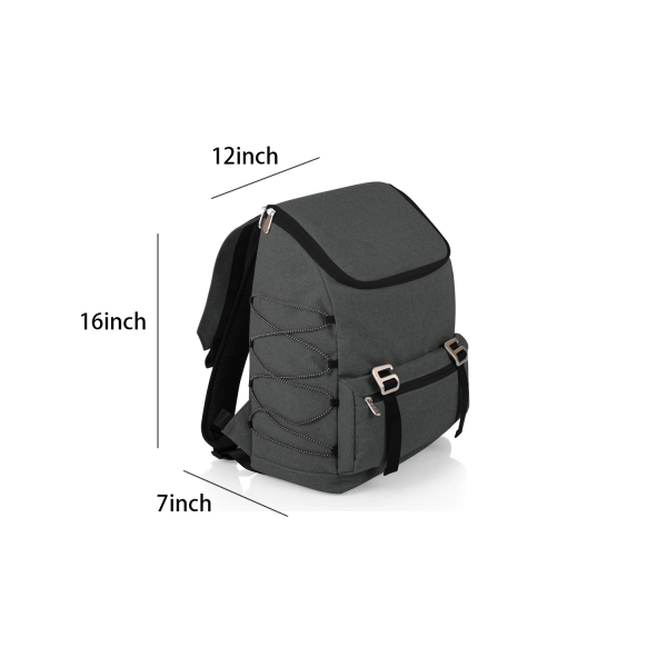 Insulated Fabric Cooler Backpack Hiking Travel 28 cans