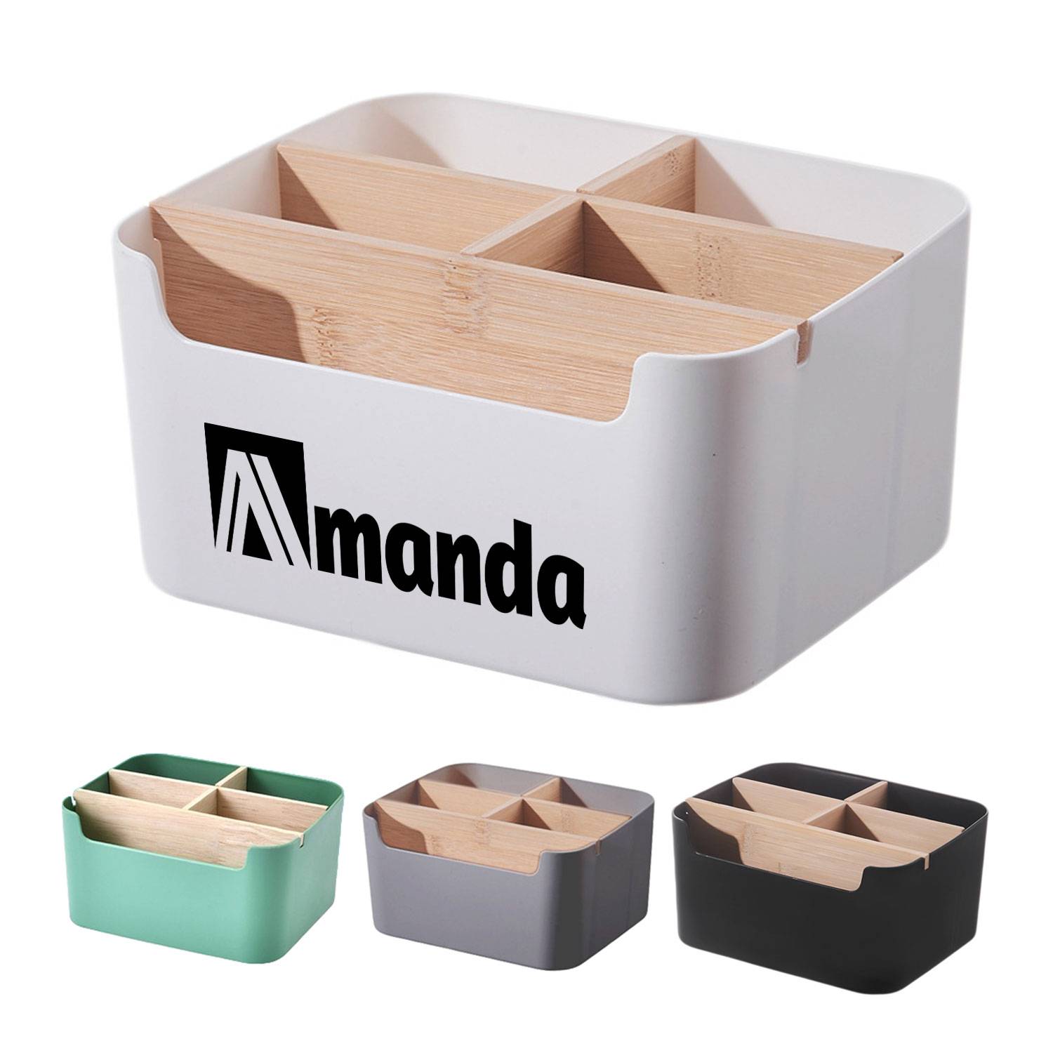Bamboo Desk Organizer