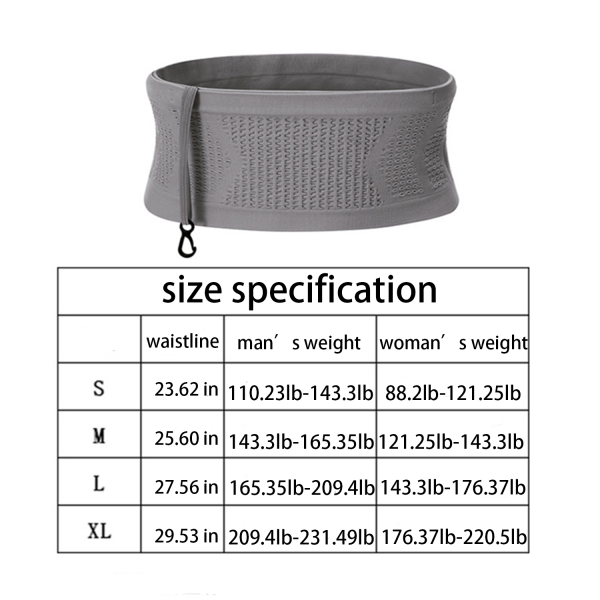 Multi-functional sport waist belt bag