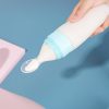 Baby Silicone Rice Paste Spoon Squeeze