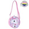 Pu Leather Little Girls Unicorn Crossbody Bag