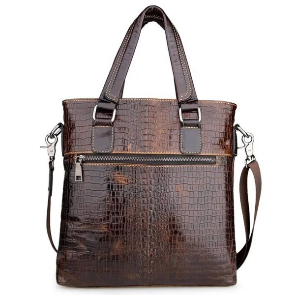Leather Waterproof Wearable Cross-body bag
