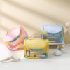 PVC/Pu Leather Clear Cosmetic Travel Bag