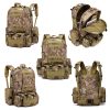 55L Tactical 3 Built Up Bags Backpack