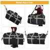 Foldable Duffle Bag w/ Wheels Camping Travel Gear