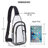 PVC Transparent Crossbody Bag