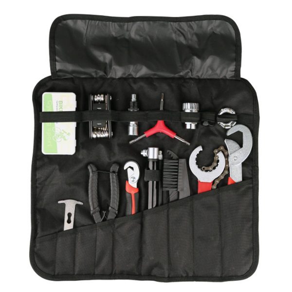 Polyester Bike repair kit tool storage bag