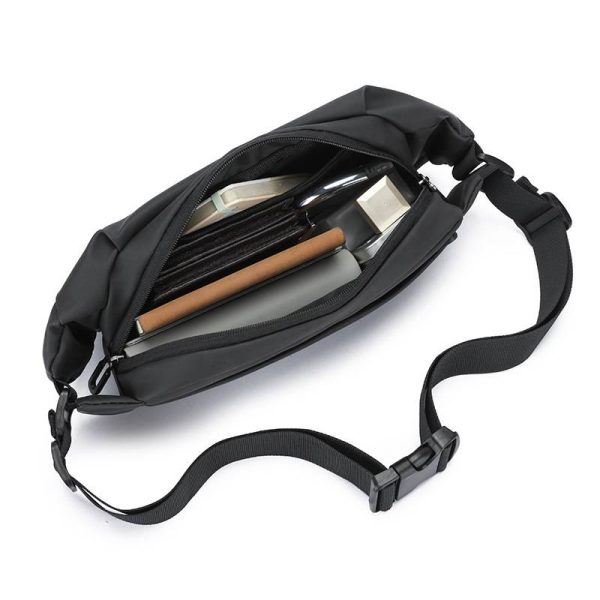 Nylon Multi-functional Men’s Chest Crossbody Bag