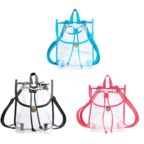 Heavy Duty PVC Drawstring Backpack