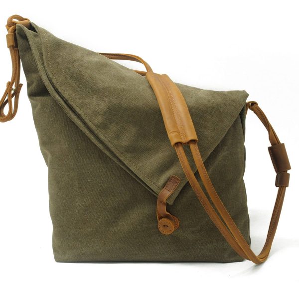 Canvas Foldable cross-body bag