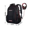 Business Computer Nylon Backpack With Earphone Port