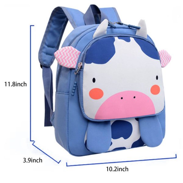 Nylon animal shaped kindergarten school backpack