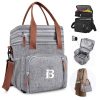 Oxford Crossbody Cooler Insulated Lunch Bag