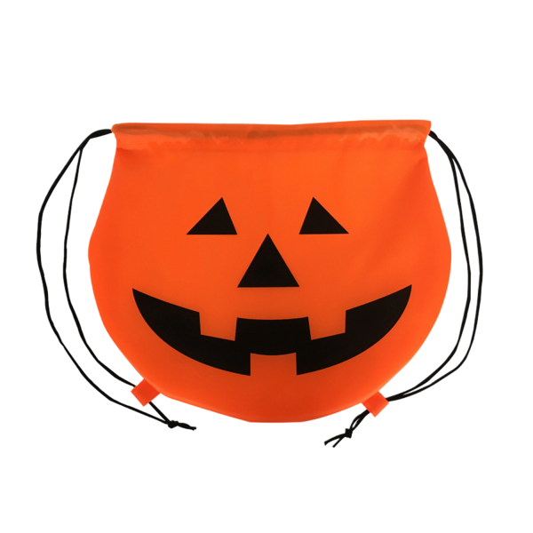 Custom Halloween Pumpkin Drawstring Bag