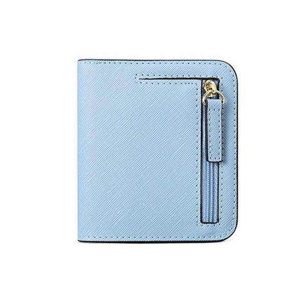 PU leather Coin Purse Wallet RFID Money Clip