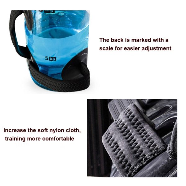 Pvc Water Filled Dumbbell Weight Lifting Bag
