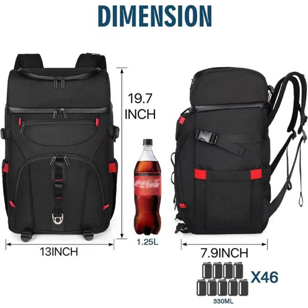 Nylon Backpack Cooler Insulated Leak ProofLarge Lunch Bag