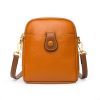 Genuine Leather Small Crossbody Cell Phone for Women Purses
