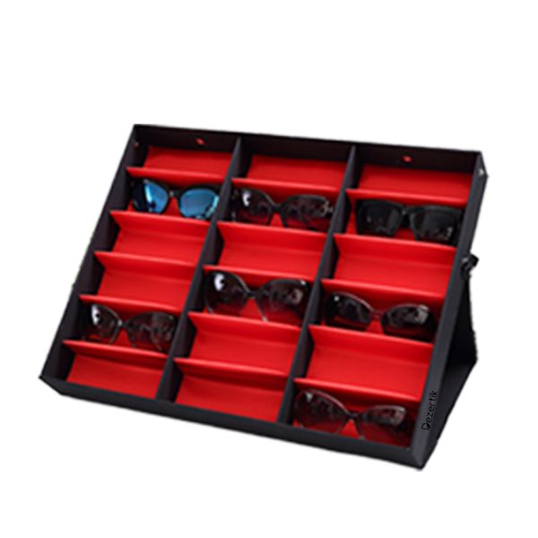 Inner Fleece Sunglasses Storage and Display Box