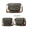 Vintage Canvas Crossbody Shoulder Bag