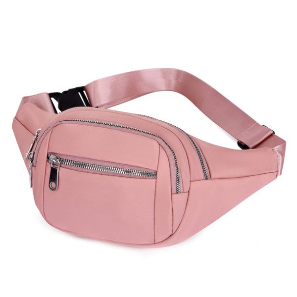 Oxford Large Fanny Pack Running Belt Waist Bag for trip