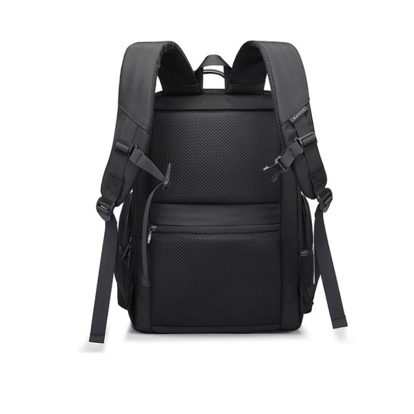Business Travel Polyester Backpack With Usb Charging Port