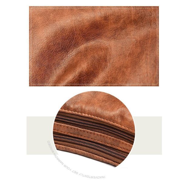 Retro PU Leather Fashion Tote Bag