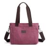 Women canvas cross-body bag Ladies Satchel for Daily Use