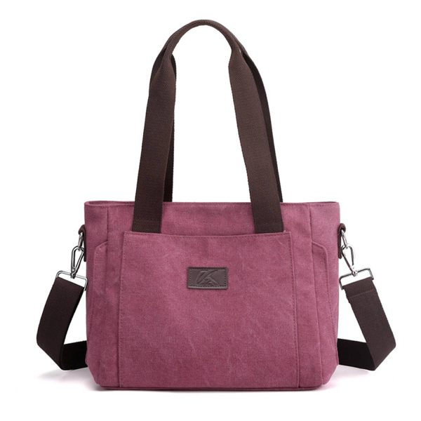 Women canvas cross-body bag Ladies Satchel for Daily Use