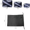Folding Mesh Travel Storage Bags Set