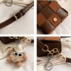 PU Shoulder Small Square Crossbody Bag
